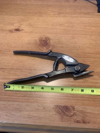 Vintage Acme Steel Co.  Strap Cutter Model 14ao Inter Lake Steel Corp Chicago Usa
