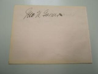 Franklin D.  Roosevelt signed dated as President Of United States,  John Garner 2