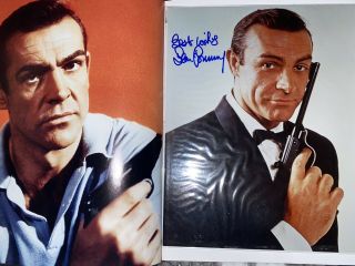 Sean Connery Signed James Bond 007 Aftal