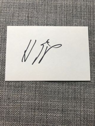 H.  R.  Giger Alien Creator / Artist Scarce Authentic Signed Autograph Beckett Bas