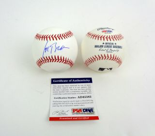 Joe Biden Vice President Signed Autograph Mlb Baseball Psa/dna
