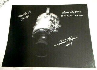 FRED HAISE Apollo 13 LMP Astronaut Autograph Signed 8 