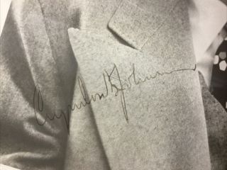 Lyndon B.  Johnson Hand Signed Autographed Photo - 36th United States President 2