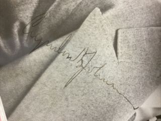 Lyndon B.  Johnson Hand Signed Autographed Photo - 36th United States President 3