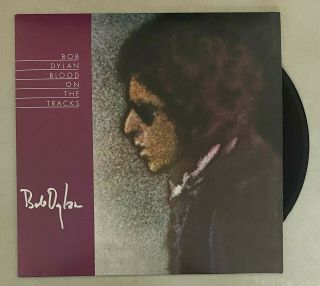 Bob Dylan Signed Album Blood On The Tracks W/ Epperson Manager Jeff Rose Loa