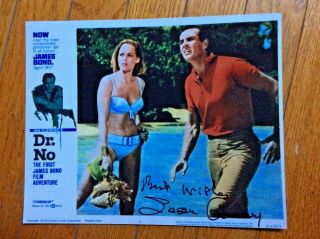 Sean Connery James Bond Signed Photo 8 - 10