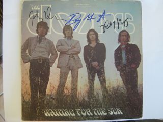 The Doors - Rare Autographed 1968 Record Album - Orig.  Lp Hand Signed By Three