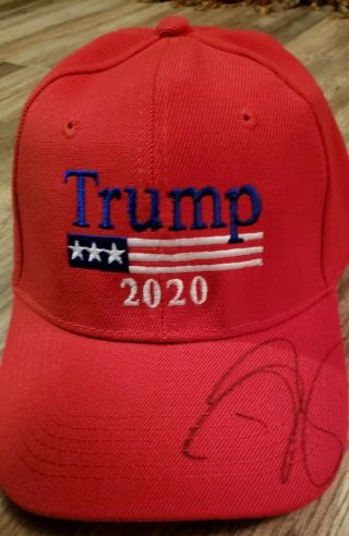 Donald Trump Jr - Signed Autographed - Trump 2020 Hat Cap 2024 Potus? Maga