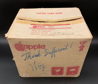 Steve Woz Wozniak Signed Apple Computer 5.  25 " Disk Drive Psa/dna Autographed