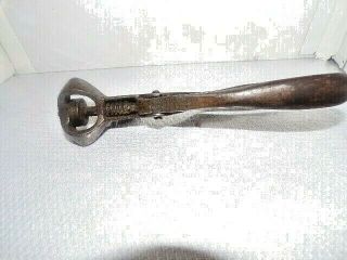 Saw Set,  Morrill Saw Set Tool 7 " Plier Vintage Crosscut Hand Tooth Setter