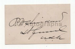 Philip Sheridan - Civil War Union General - Authentic Autograph
