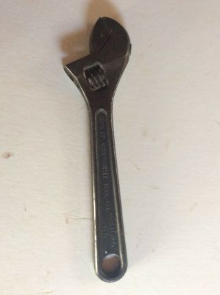 Vintage 8” Crescent Tool Co Jamestown,  N.  Y.  Adjustable Wrench