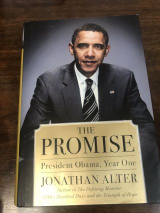 President Barack Obama Signed Autographed " The Promise " Book Lia