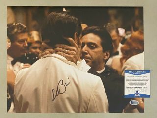 Al Pacino Signed 11x14 Photo The Godfather Auto Beckett Bas Witnessed
