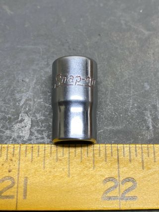 Vintage Snap On Tmd10 5/16” 12 Point 1/4” Drive Socket 1958 Date Code Great