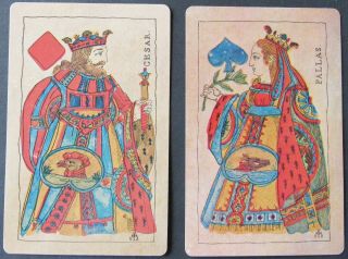 Jokers 2 Vintage Single Swap Playing Cards Pair