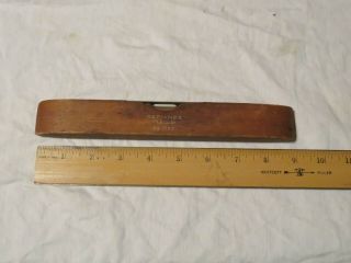 Vintage Defiance By Stanley No 1293 Wood Level Made In Usa