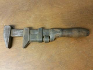 Antique 10 Inch Pipe Wrench
