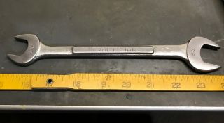 Vintage Craftsman =v= Era 3/4” X 7/8” Double Open End Wrench P Circle Early