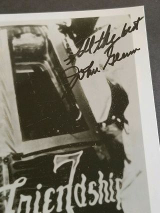 Astronaut John Glenn NASA Autographed/ Signed Photo 1,  Friendship 7 3
