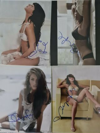 (38) Megan Fox Signed 8 " X10 " Color Autographs / Autographed Photos