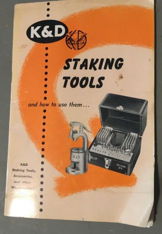 K&d Staking Tools And How To Use Them Pamphlet
