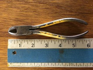 Vintage 6 " Metal Drop Forged Wire Diagonal Cutter Tool - Made In West Germany