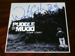 Puddle Of Mudd Singer Wes Scantlin Signed Come 12x12 Album Cover Photo