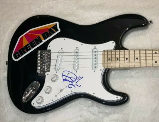 Billie Joe Armstrong Autographed Signed Green Day F/s Electric Guitar W/proof