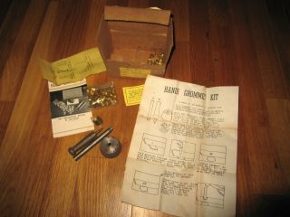 Vintage Lord & Hodge Inc.  Handi Grommet Kit In