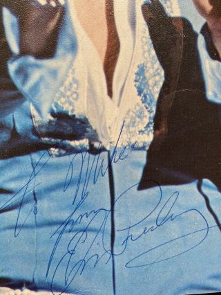 Autographed Elvis Presley Souvenir Photo Program RCA RECORDS 1971 - Very Rare 2