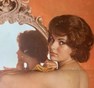 Vintage Playboy Centerfold Only Miss February 1963 Toni Ann Thomas