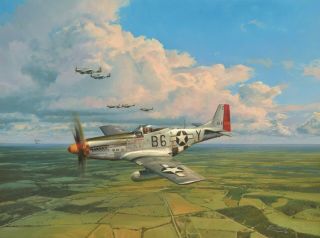 American Eagles By Robert Taylor Signed By Three 357th Fighter Group Pilots