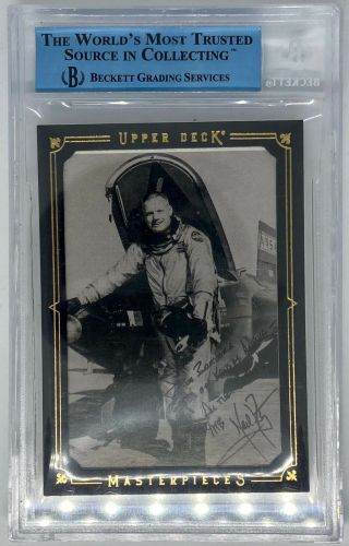 Neil Armstrong Autographed Signed Cut Signature JSA Upper Deck BGS Authenticated 2