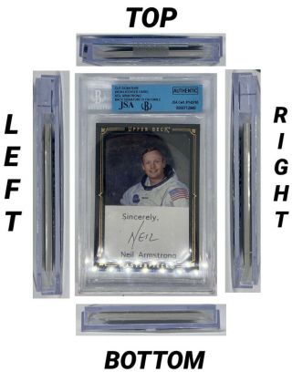Neil Armstrong Autographed Signed Cut Signature JSA Upper Deck BGS Authenticated 3