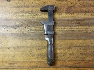 Antique Tools Adjustable Monkey Wrench • Coes 12 " Vintage Tools Steamfitting ☆us