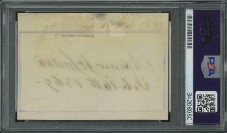 President ANDREW JOHNSON autograph cut dated 1869 | PSA/DNA certifed signed 2