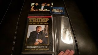 President Donald Trump Autographed Signed The Art Of The Deal - Cond