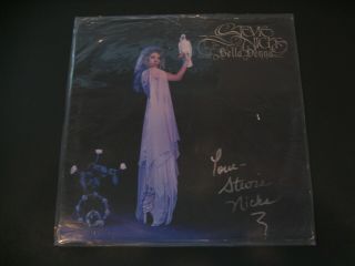Stevie Nicks Autographed Signed Fleetwood Mac Bella Donna Vinyl Lp