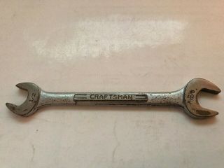 Vintage Craftsman Open End Wrench 1/2 - 9/16 Sizes
