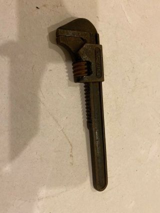 1920s - 30s Ford Script Adjustable Monkey Wrench Model T A V - 8 Fomoco