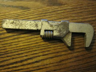 Antique J.  S Adjustable Bicycle Wrench,  Early 1900 