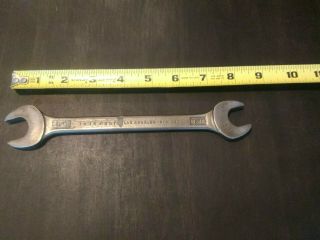 Vintage Proto Los Angeles 3035 Double Open End Wrench 3/4 " X 11/16 " Made In Usa