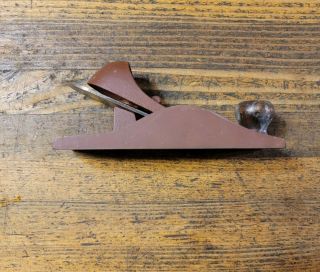 Vintage Tools Angle Block Plane ☆ Antique Stanley Woodworking Two Tone ☆usa