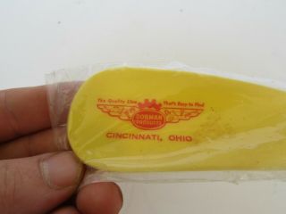 Vintage Dorman Products,  Cincinatti,  Ohio Advertising Plastic Shoehorn 2