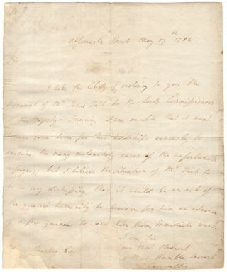 Charles Cornwallis - Revolutionary War - Dated Letter Signed - Frees Loyalist Pow