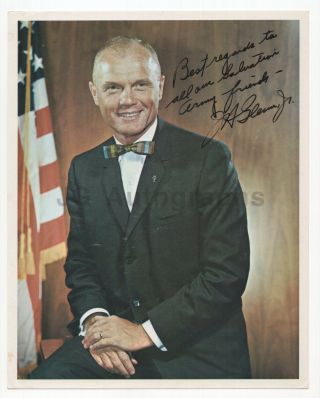 John Glenn - Nasa Astronaut - Signed 8x10 Photograph