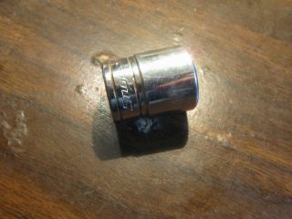2002 Snap On Fs221 3/8 " Drive 11/16 " Sae Shallow Socket 6 Point Usa
