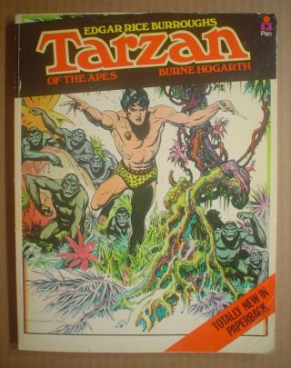 Edgar Rice Burroughs Tarzan Of The Apes Illustrated By Burne Hogarth – Pan Books
