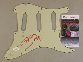 Angus Young Ac/dc Signed Autograph Auto Strat Guitar Pickguard Jsa